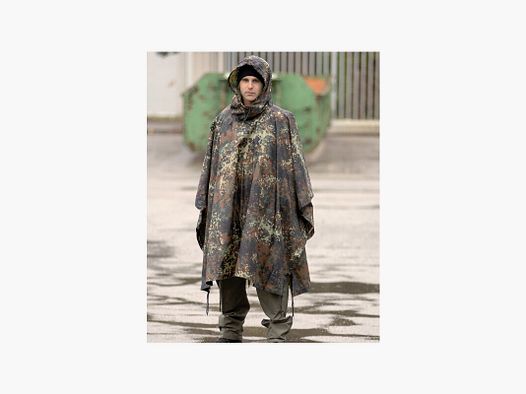 Ripstop Poncho Flecktarn