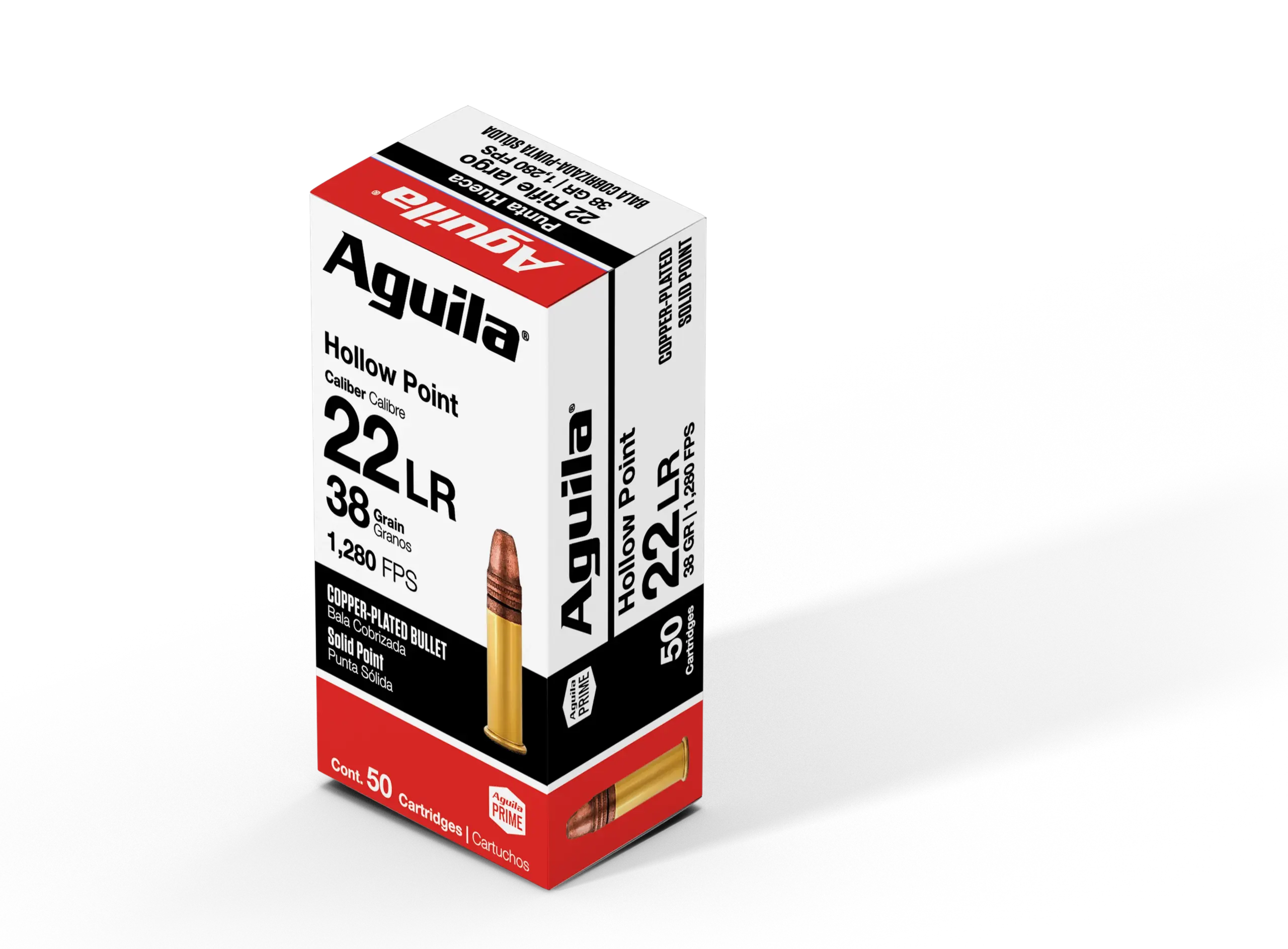 .22 LR Super Extra Hollow Point Aguila 38gr