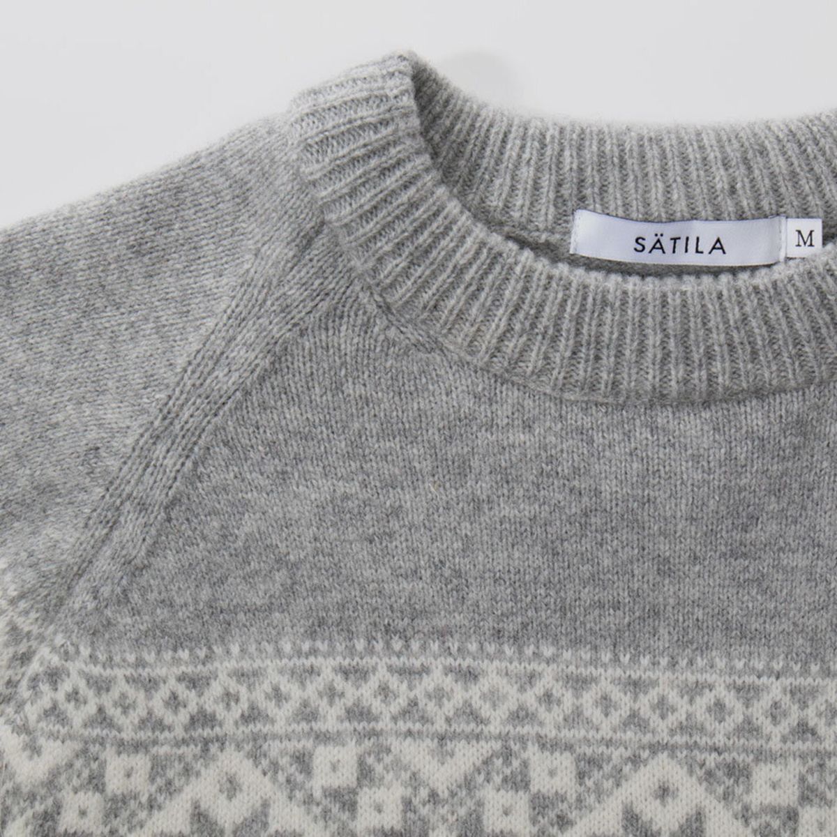 SÄTILA Grace Sweater Silver Grey