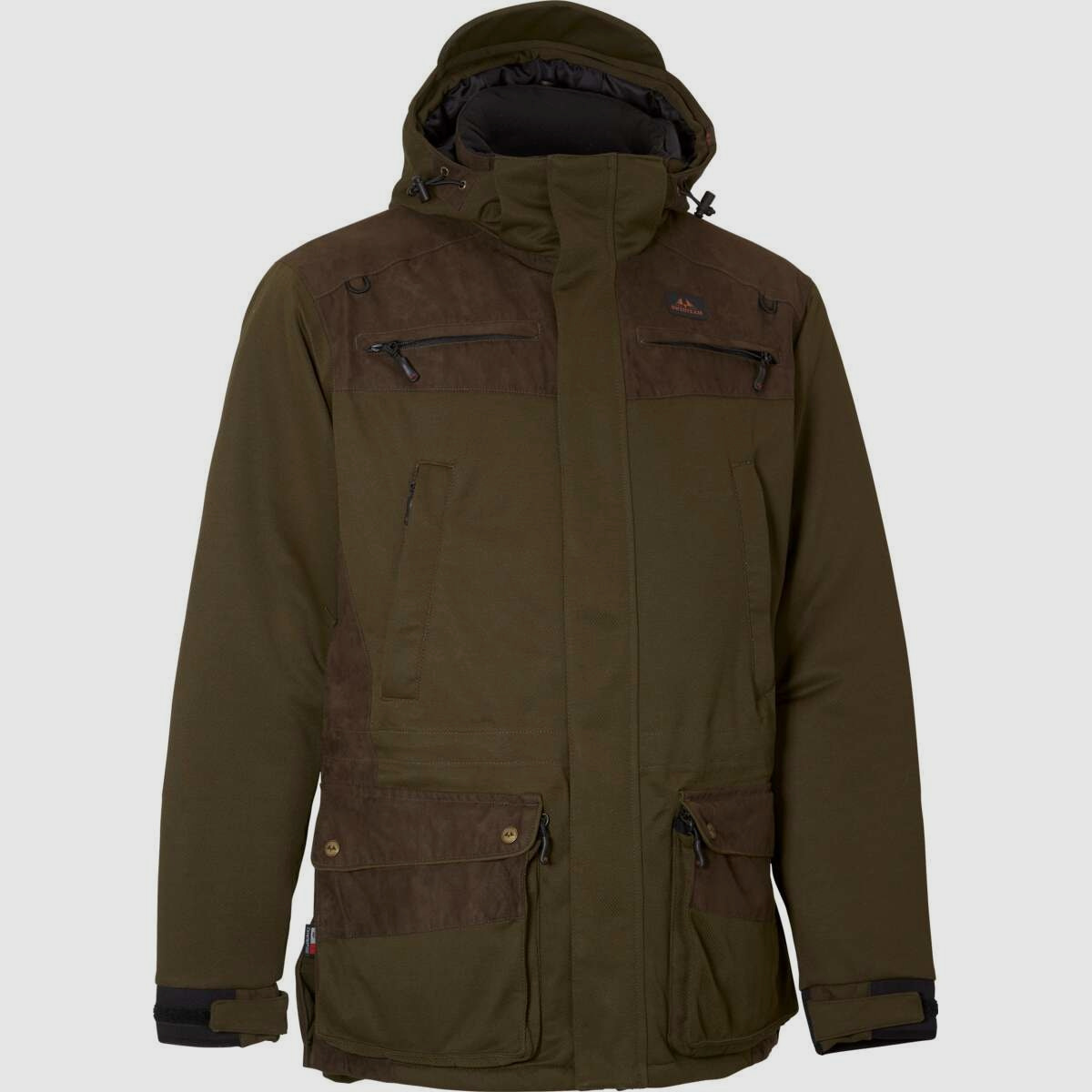 Swedteam Crest Booster Klassische Jagdjacke Olivgrün 64