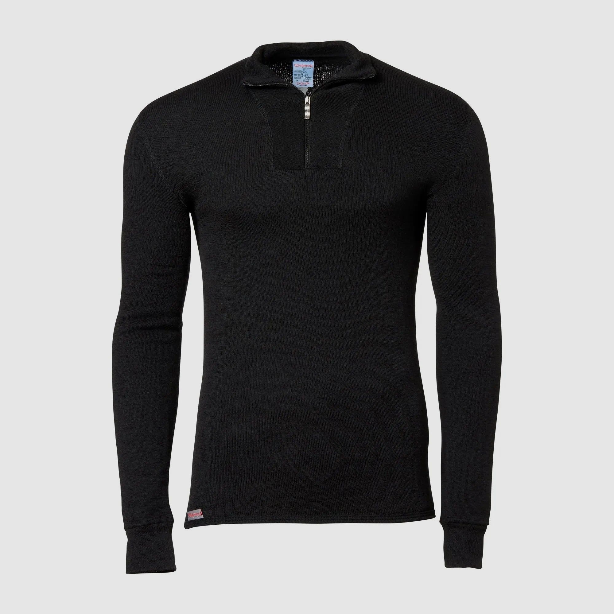Woolpower Woolpower Unterhemd Turtleneck Longsleeve 200 schwarz