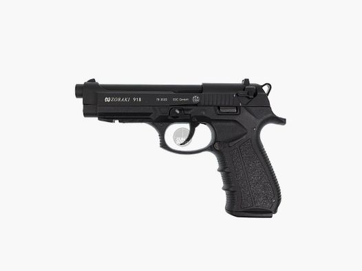 Pistola a gas di segnale Zoraki 918 - 9 mm P.A.K - nera
