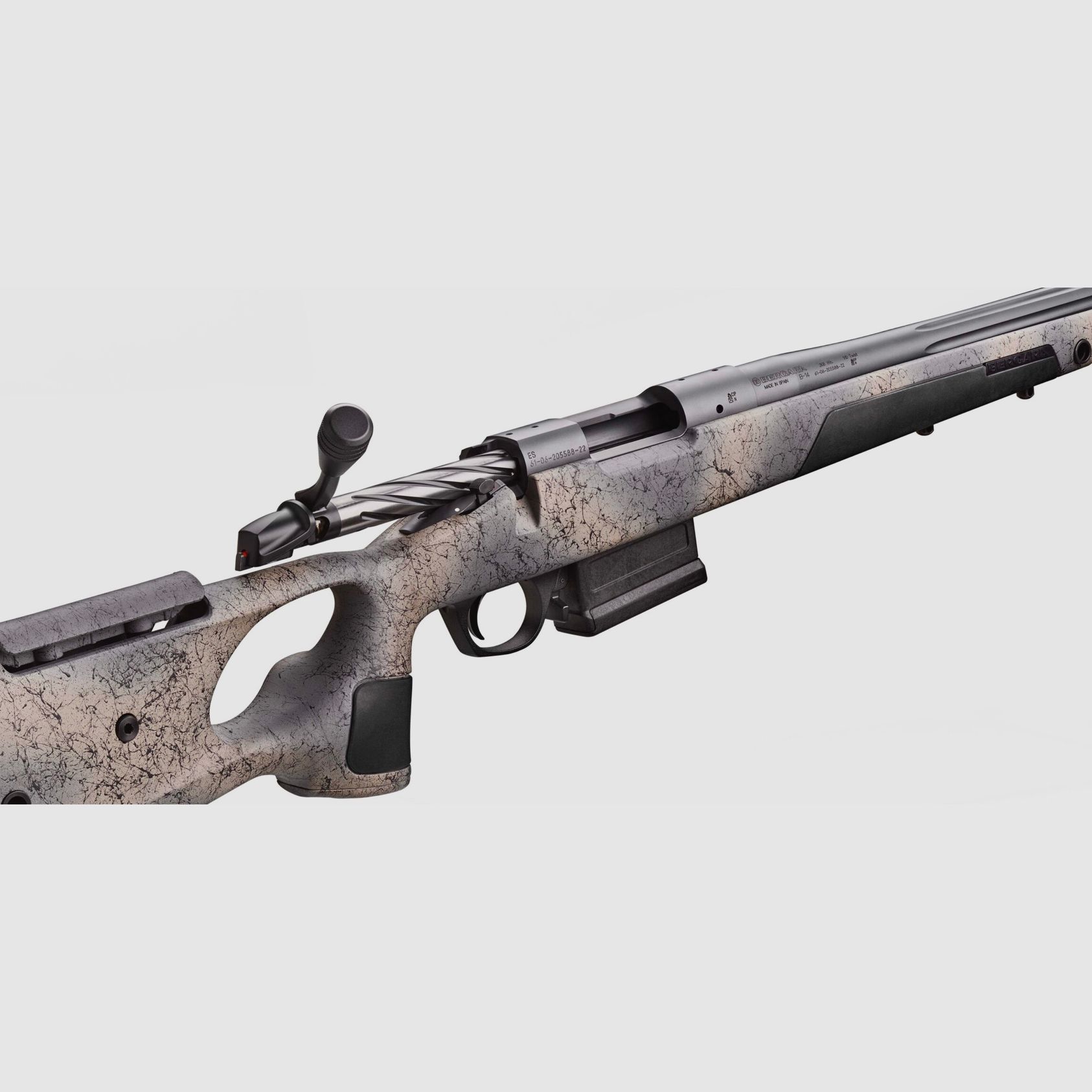 Bergara B14 Wilderness Thumbhole -20'' .308 Win. Repeating rifle with hole stock Steel 5/8-24 UNEF 5+1, image 4 of 6