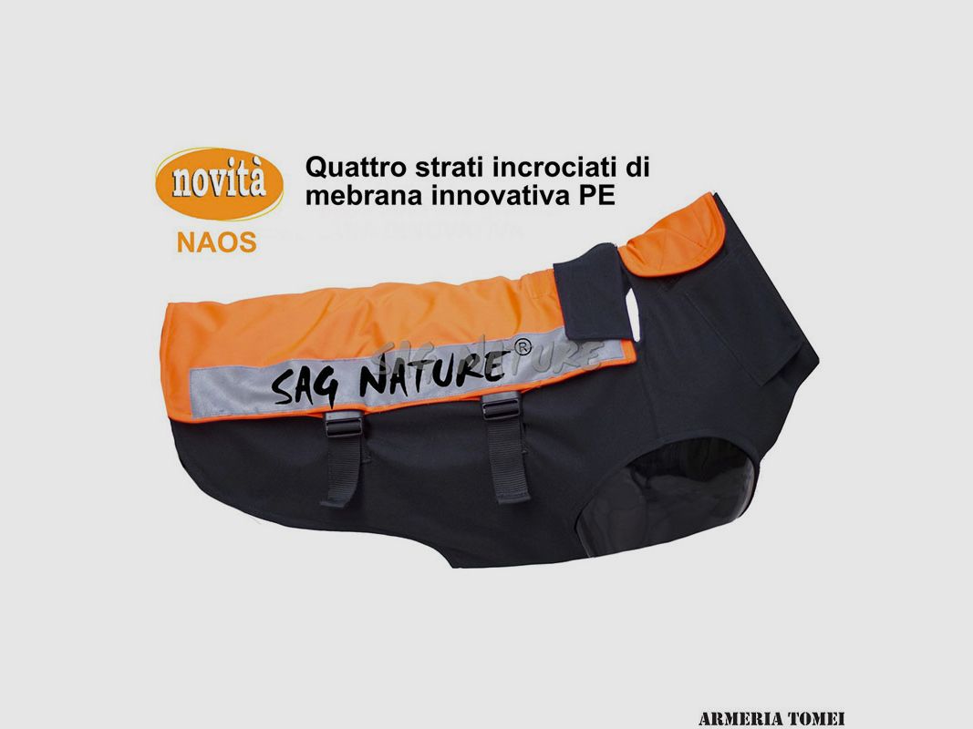 SAG NATURE – ANTI-THORN JACKET NAOS IN 4 LAYERS OF PE AND POLYESTER MEMBRANE