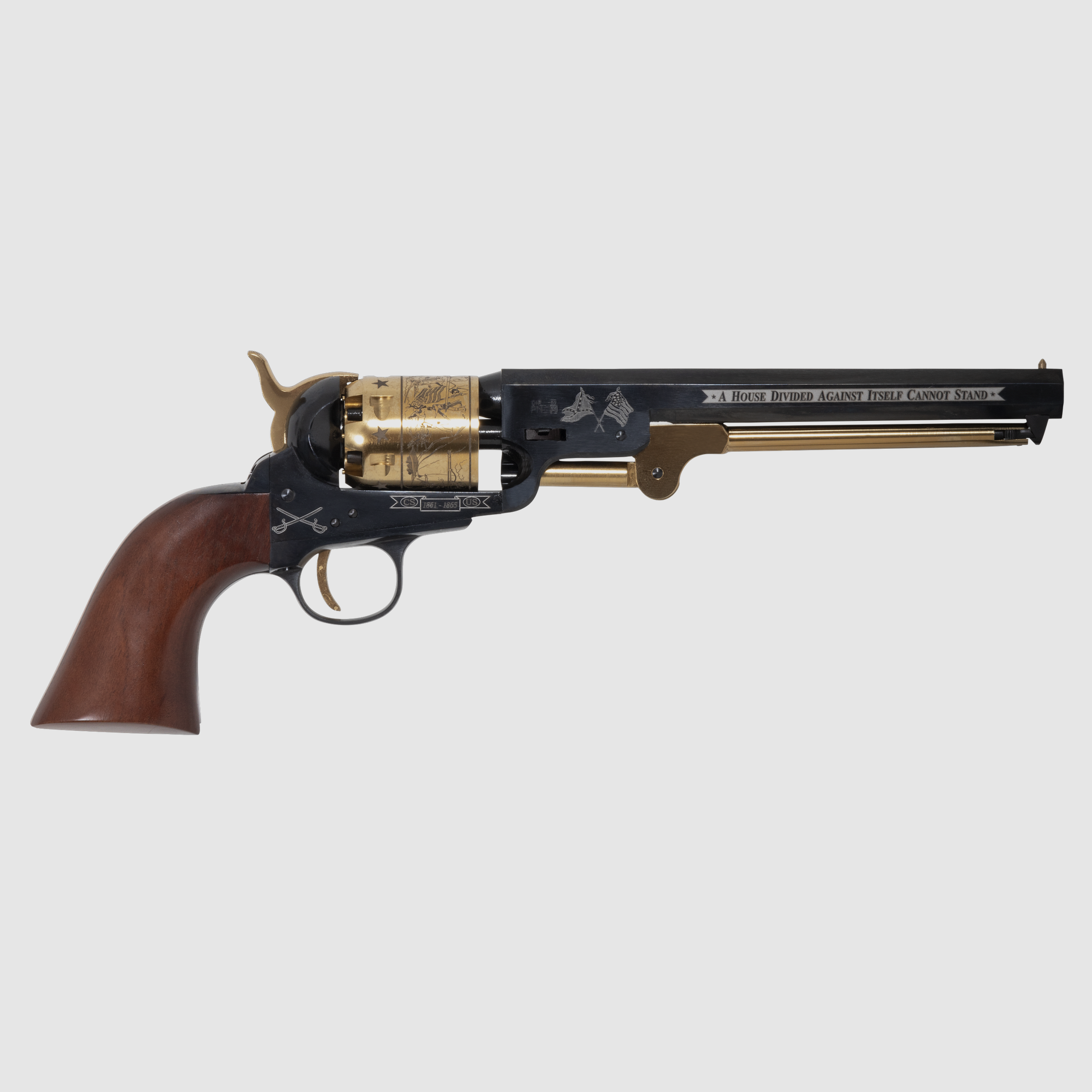 REPLICA 1851 NAVY HERDENKING GOLD GTS / Kal. .36 Zwartpoeder, afbeelding 2 van 2