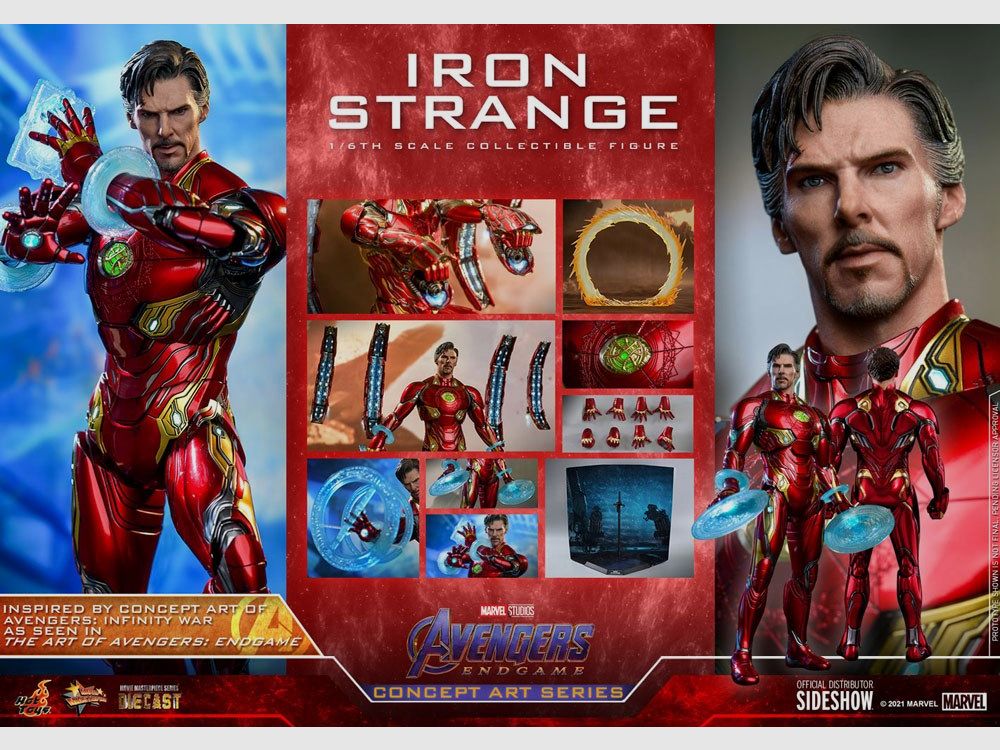 Avengers: Endgame Concept Art Series PVC Actionfigur 1/6 Iron Strange 32 cm | 43281