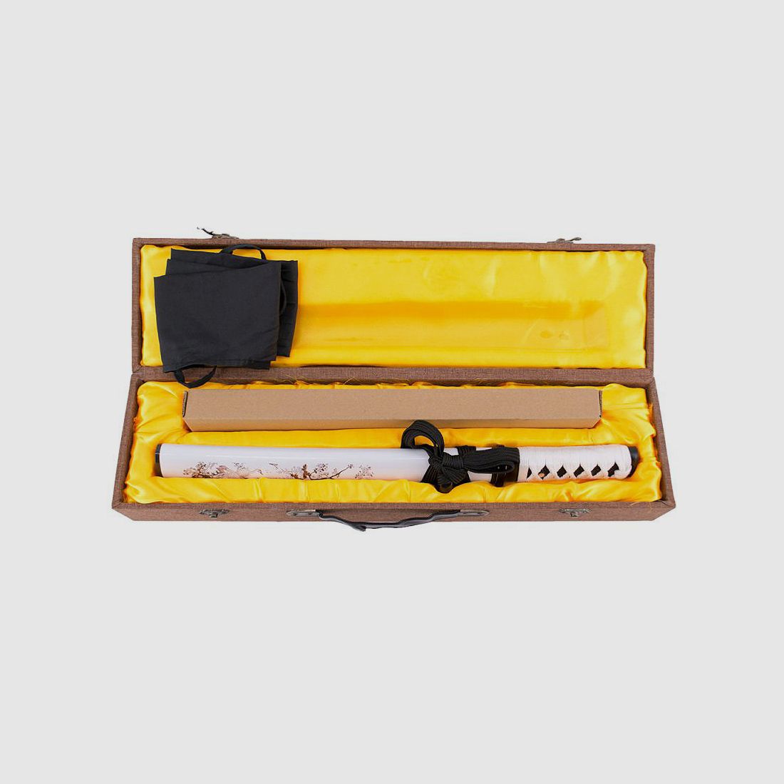 Tanto with crane details and flowers