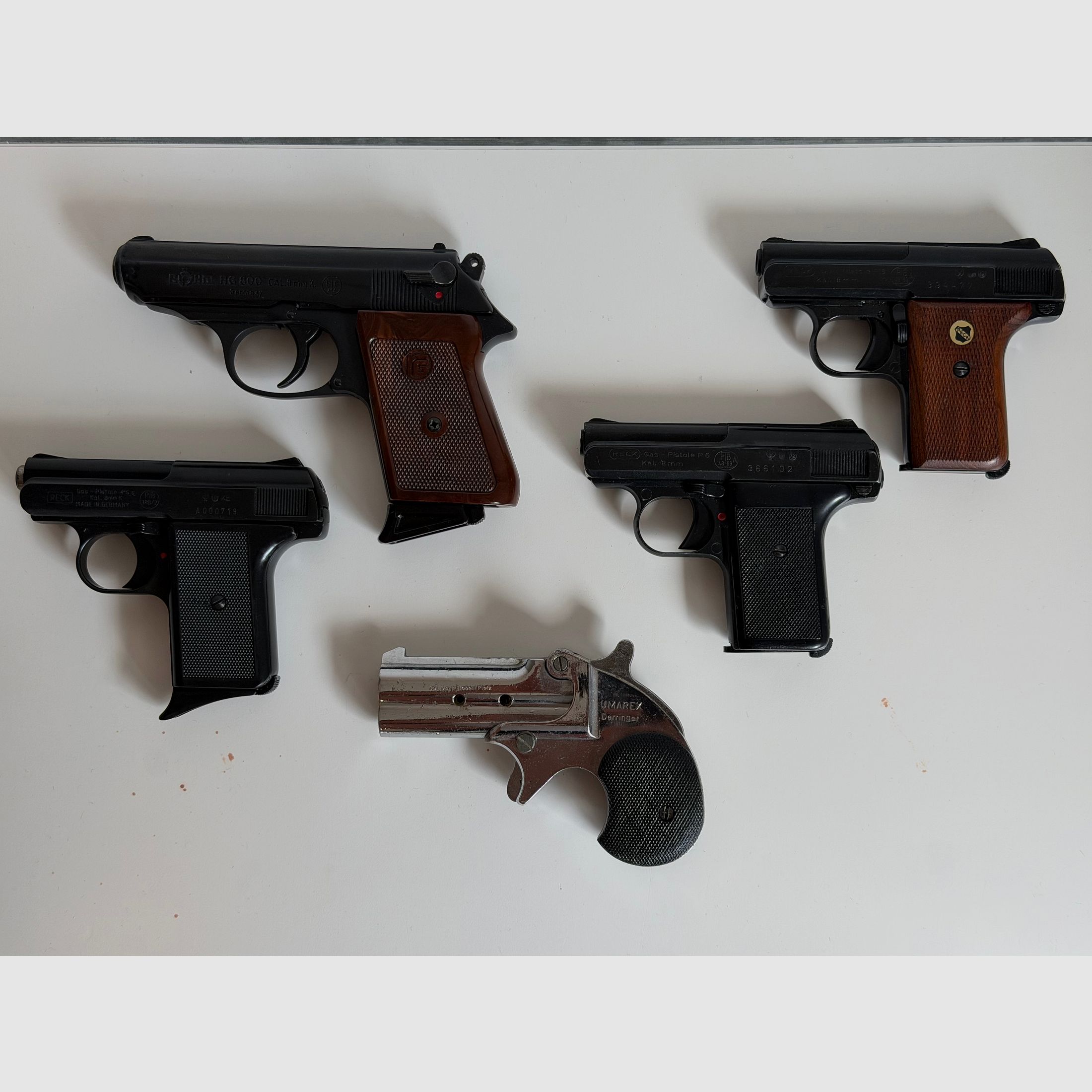 <p>pistolas de gas de alarma</p>