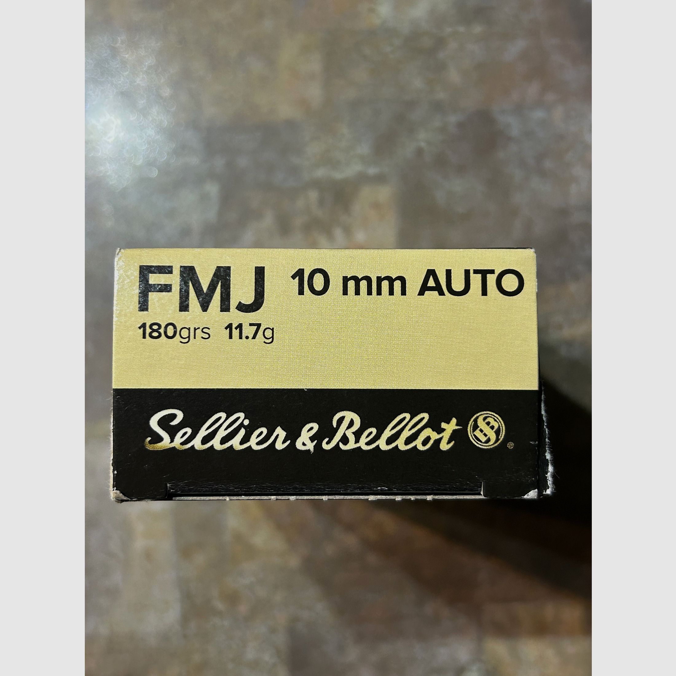 Sellier & Bellot 10mm Auto Munitie 180grs 11.7g 50 rds *NEU*