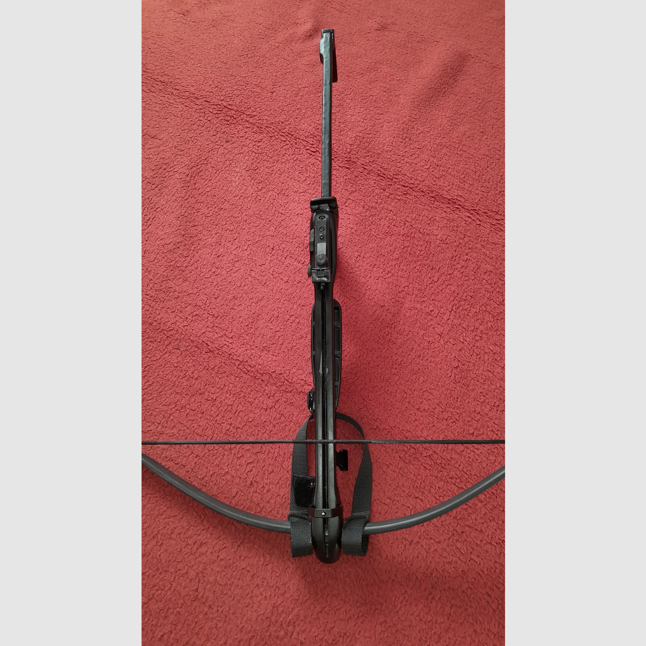Barnett Panzer II Armbrust, mit DIY-Klappschaft, und 9 Alupfeilen