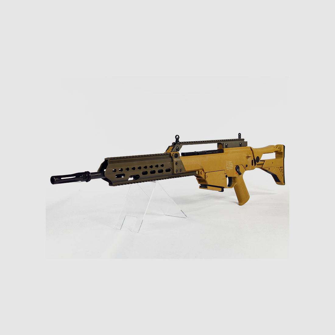 HK G28 tłumik ognia, klatka