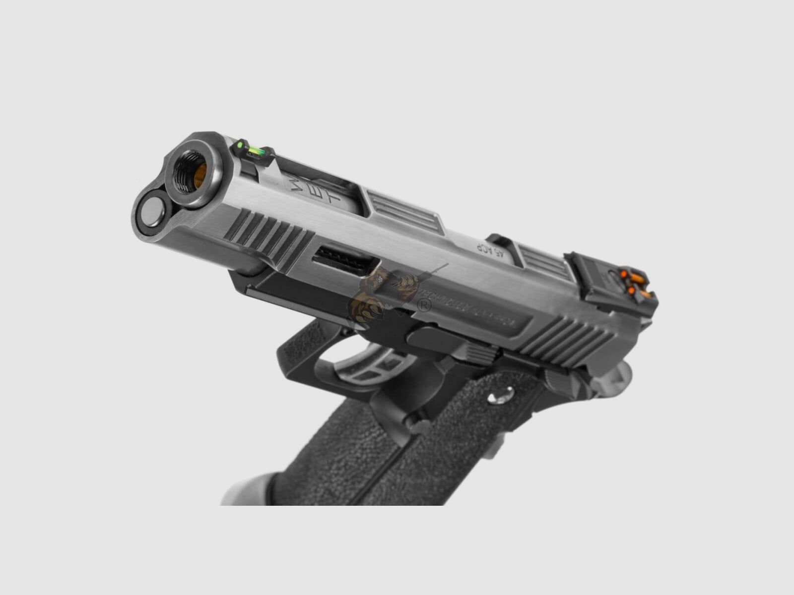 WE Hi-Capa 5.1 Force Full Metal Silver GBB -F-, immagine 4 di 6