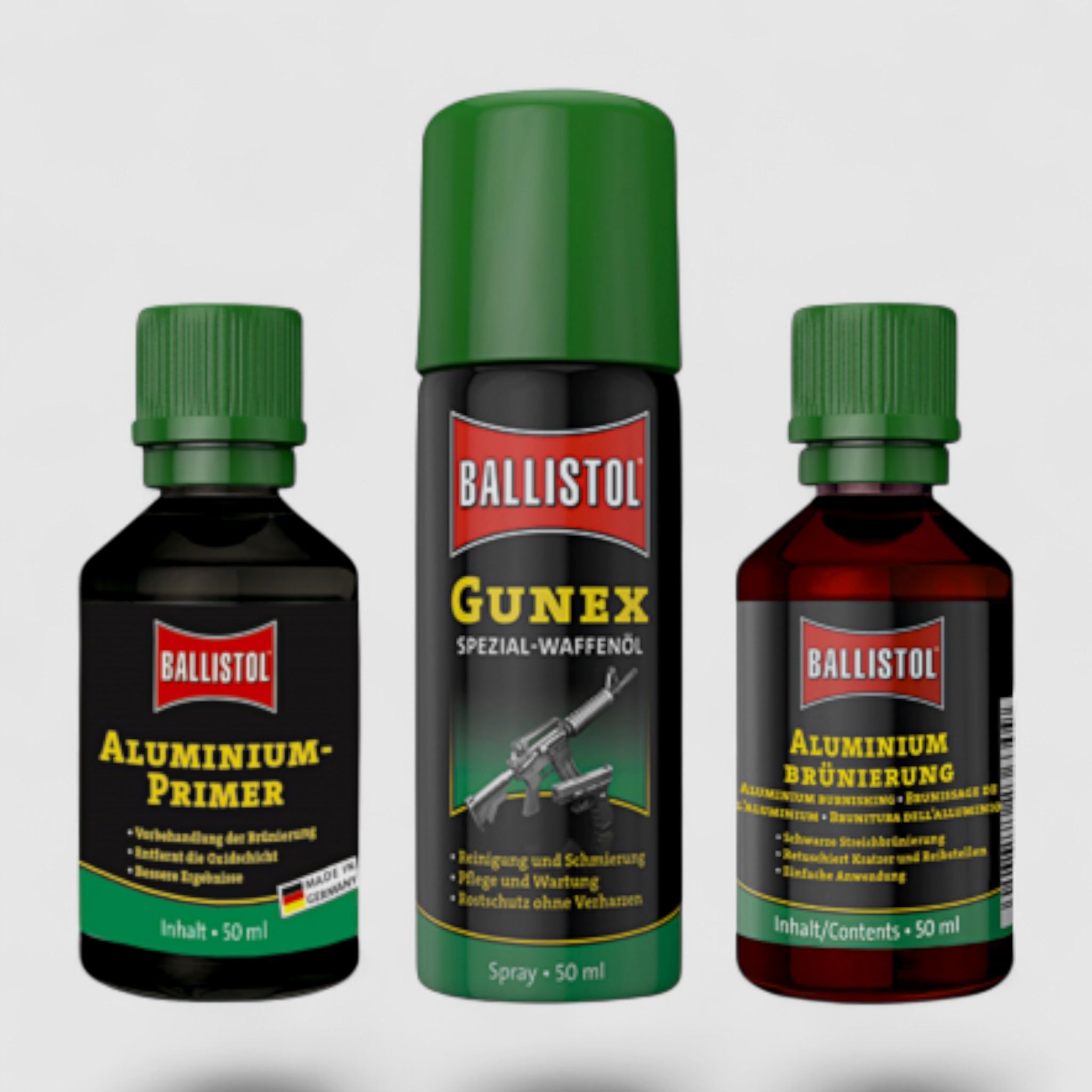 Ballistol Aluminium Bruneerset