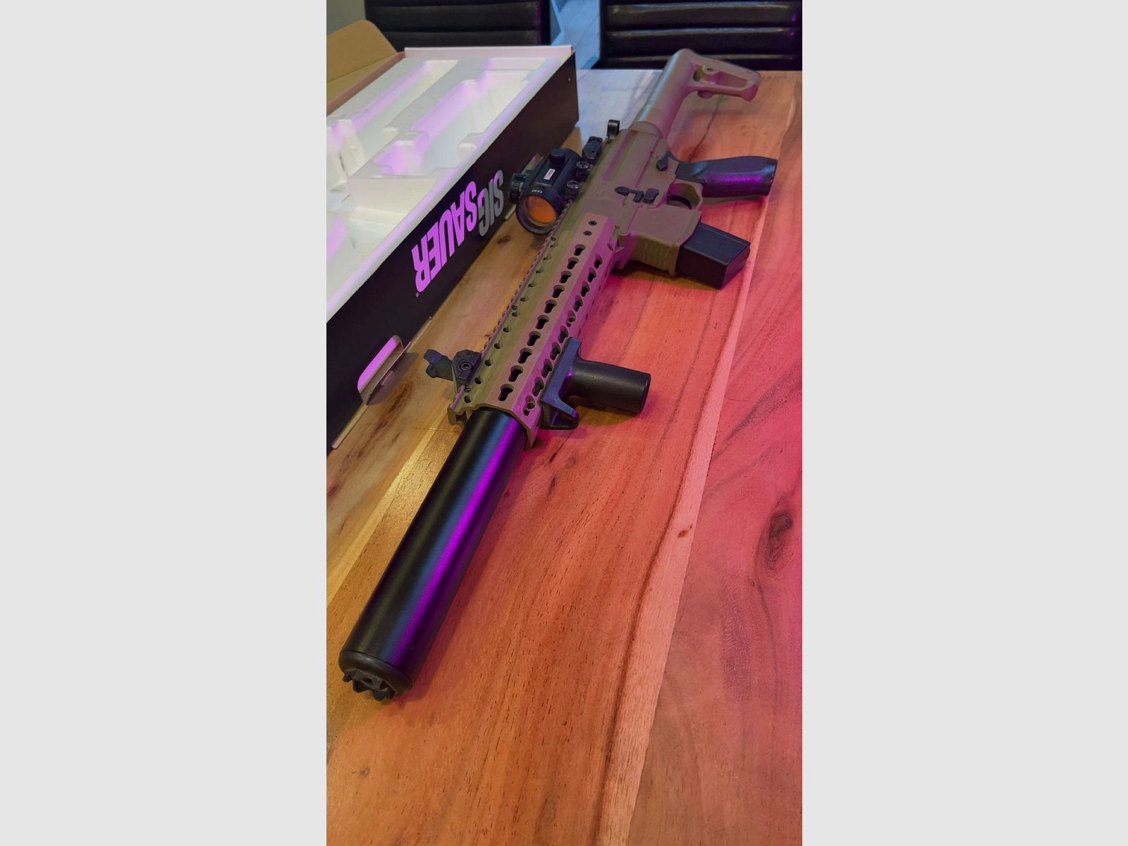 Sig Sauer MCX CO2 Gewehr 4,5 mm Diabolo – Gebraucht (Defekt) – Wie neu!