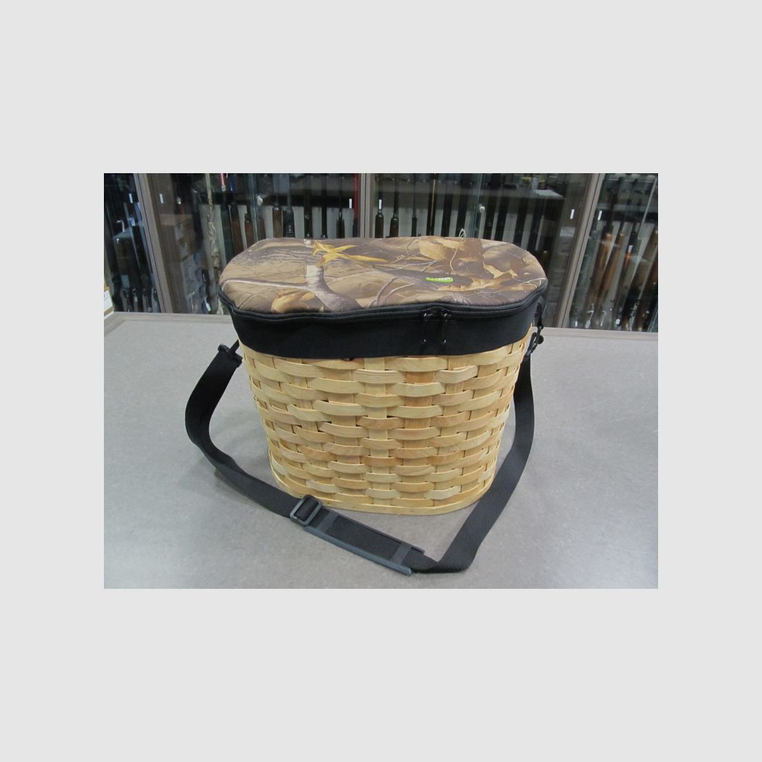 GERLA PORTAFUNGHI LEGNO INTRECCIATO, immagine 1 di 2