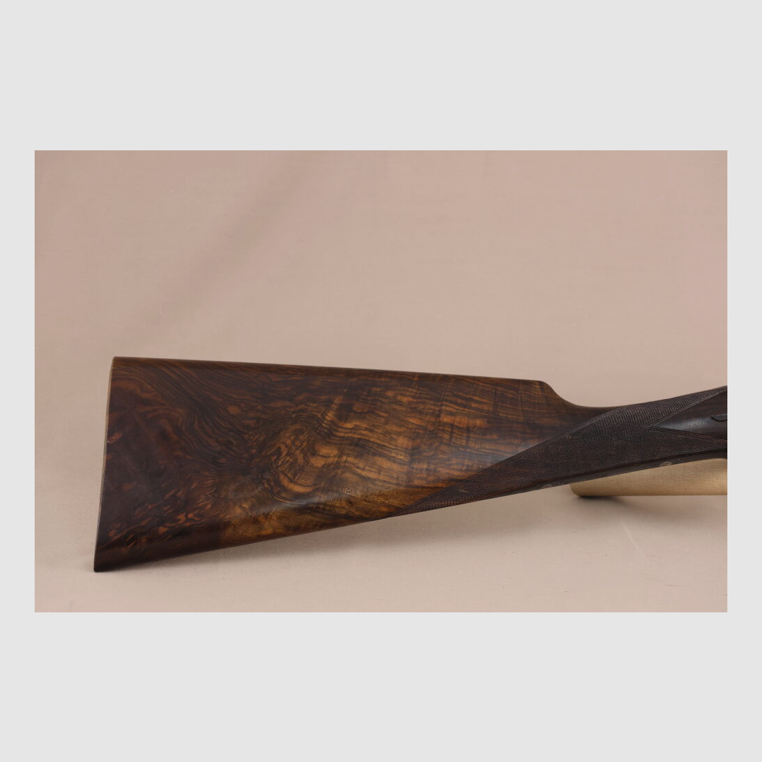 Armas Garbi side lock over and under shotgun // TOP wood / engraving / single trigger!