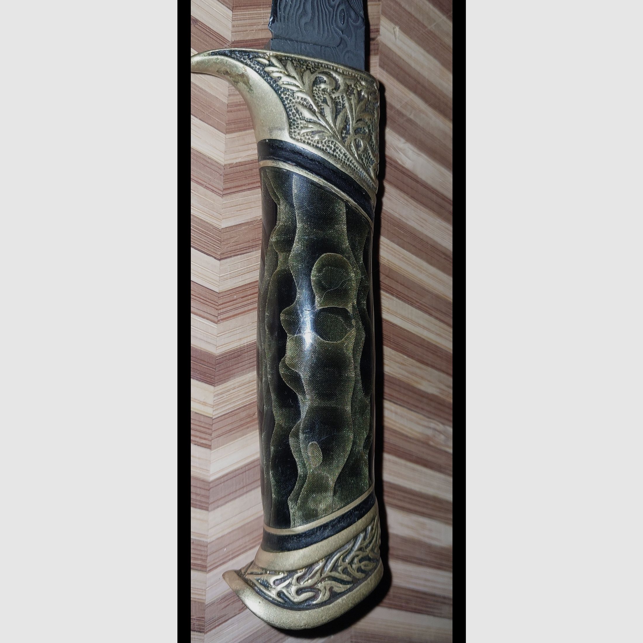 Einzelstück- wunderschönes von Hand gefertigten Jagdmesser, Bild 1 von 11