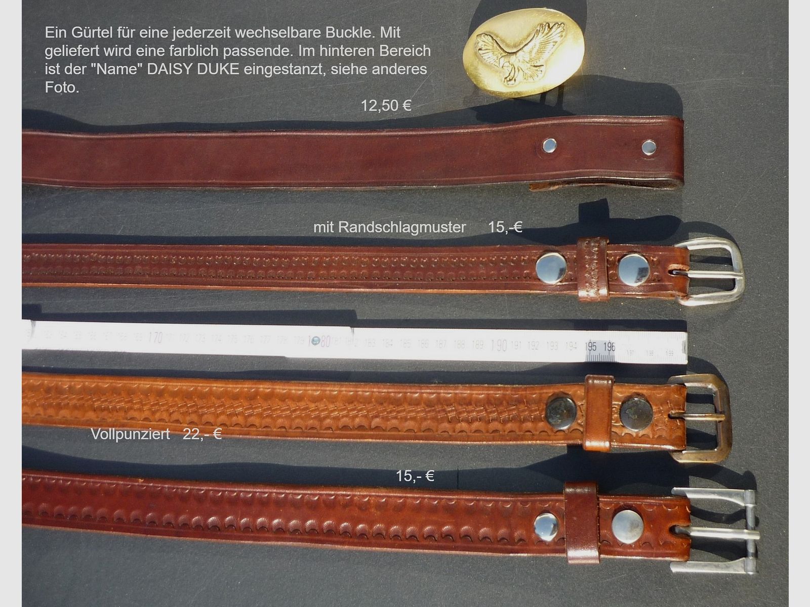 HKDesign Holster Art. Nr.010  diverse Gürtel  -   Preise auf den Fotos, der eingegebene Preis ist nur ein Platzhalter
