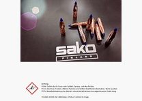 SAKO Kal. 8.. Büchsen 8x57JS TM Gamehead RANGE 50 Stk 9,7g/150grs