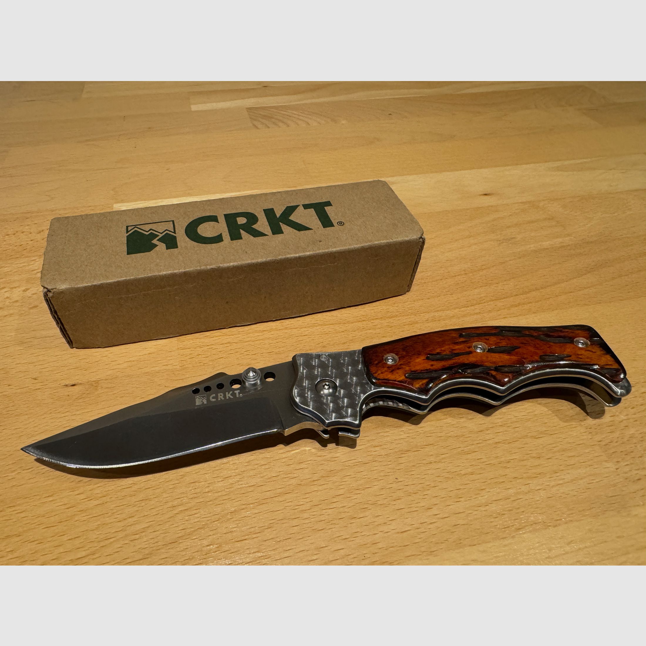 Cuchillo plegable CRKT Crawford The Natural 2