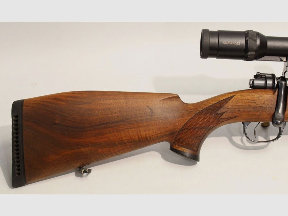 Mauser 98 with 2.5-10x56 Swarovski Habicht LA 4i