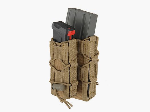 MOLLE Combo Geweer/Pistool Mag Snelheidszak - Coyote [8FIELDS]
