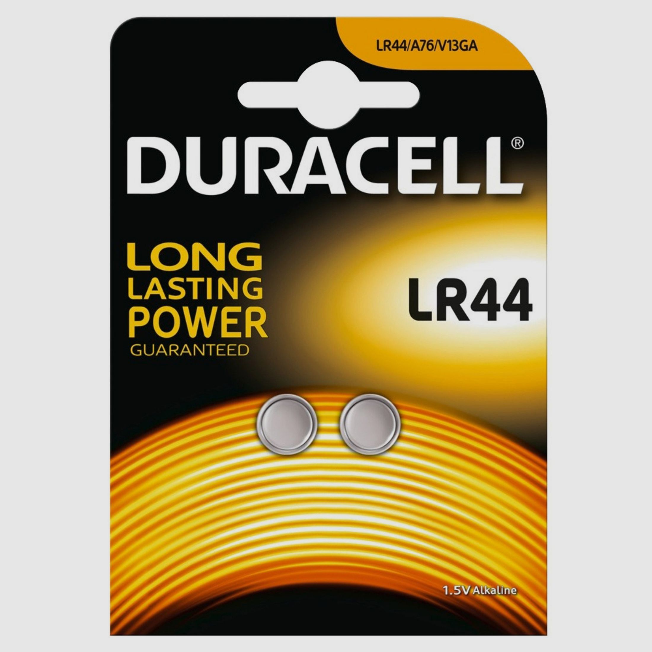 Batería de botón Duracell LR44 IEC 1,5 V