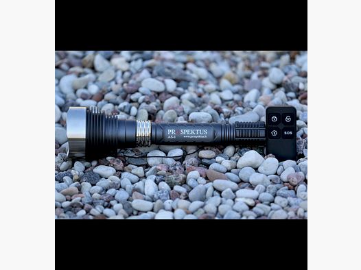 Professional Hunting Flashlight AS-1 using with a rifle