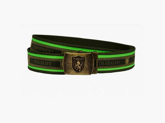 Trabaldo riem fluorescerend groen en groen art. C20/40 GROENE RIEM WTE