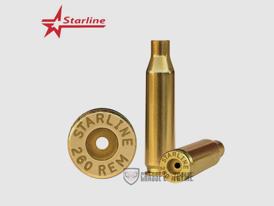 250 Hülsen STARLINE Kal. 260 Rem