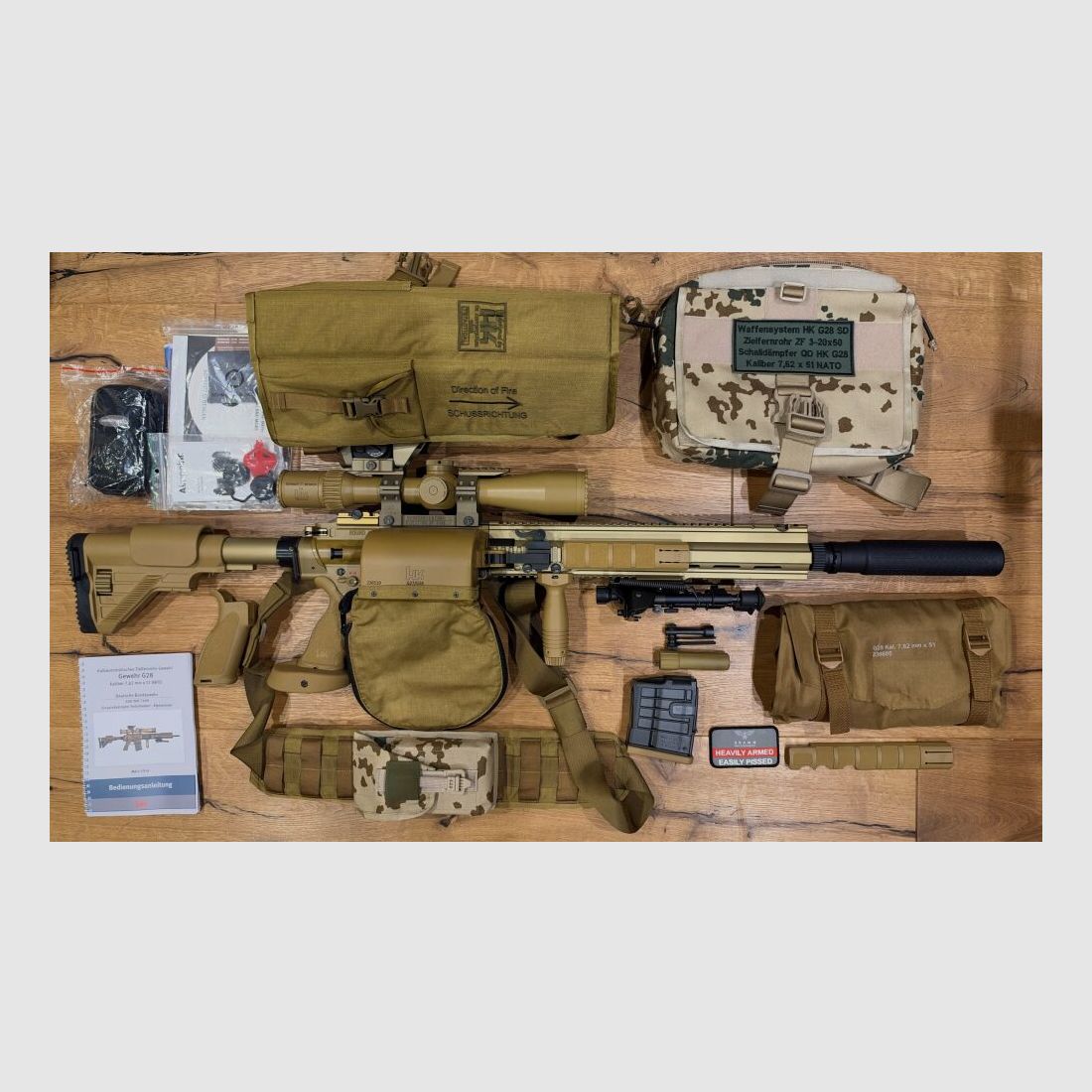 Heckler & Koch G28Z SD - Sammler-Komplettset, Bild 1 von 6