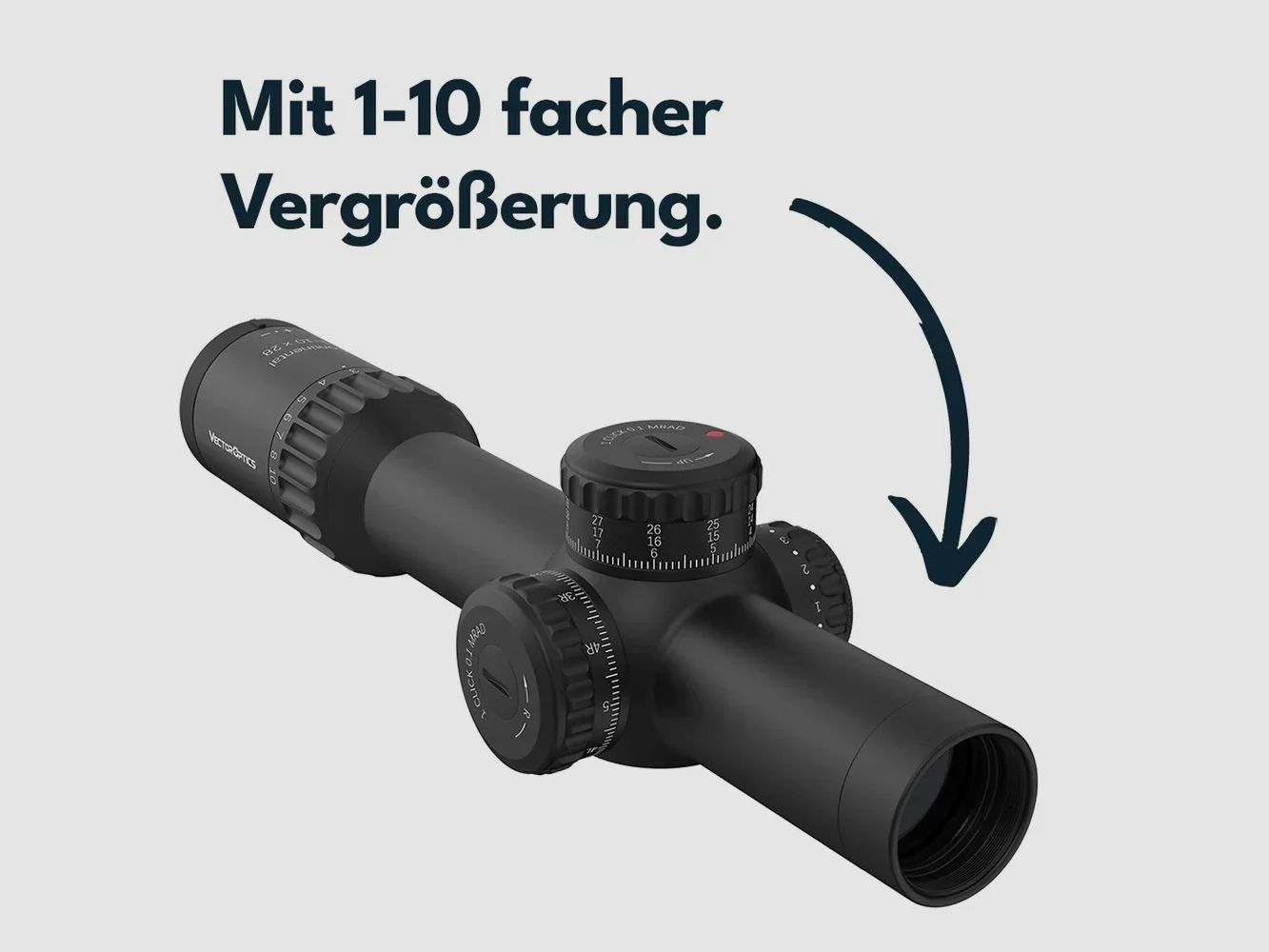 Vector Optics SCFF-47 Continental x10 1-10x28FFP ED
