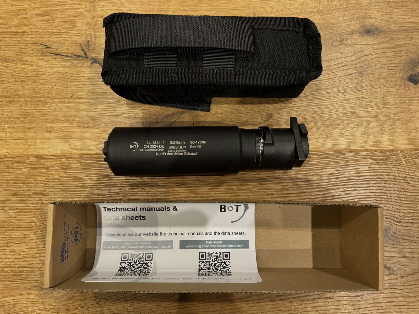 B&T AG (Brügger und Thomet) SRBS QDN Kal. 223 Rem. (slimline)