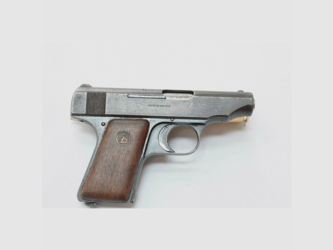 Opere tedesche Erfurt pistola Ortgies - Opere tedesche Erfurt