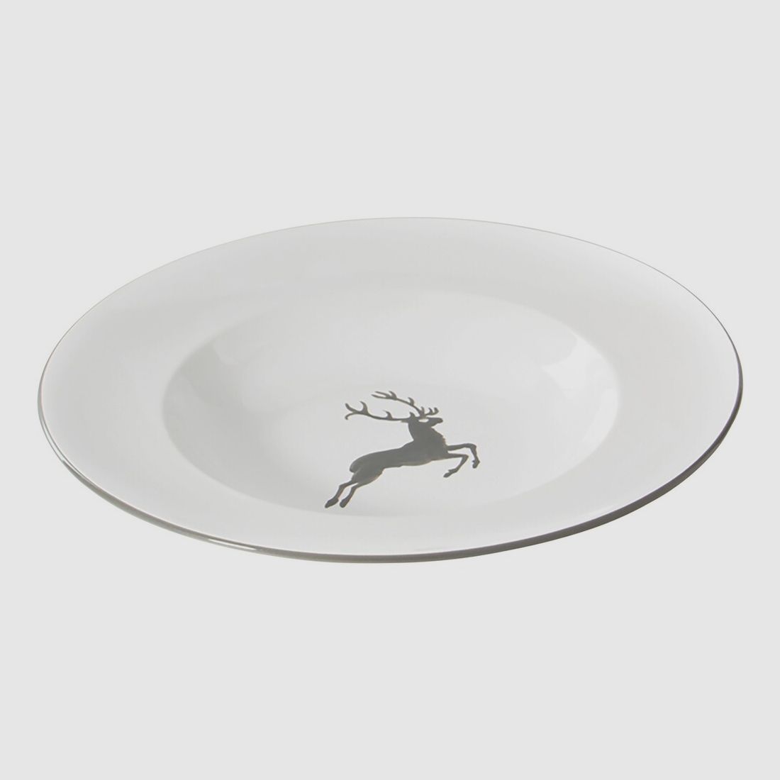 Gmundner Céramique Assiette de pâtes gourmet cerf, image 3 sur 3