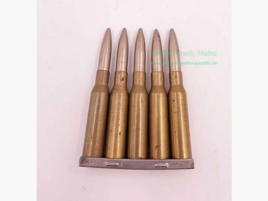 Cartuchos de rifle japoneses desconocidos marco de carga 6,5x51R Arisaka (6,5 Jap)