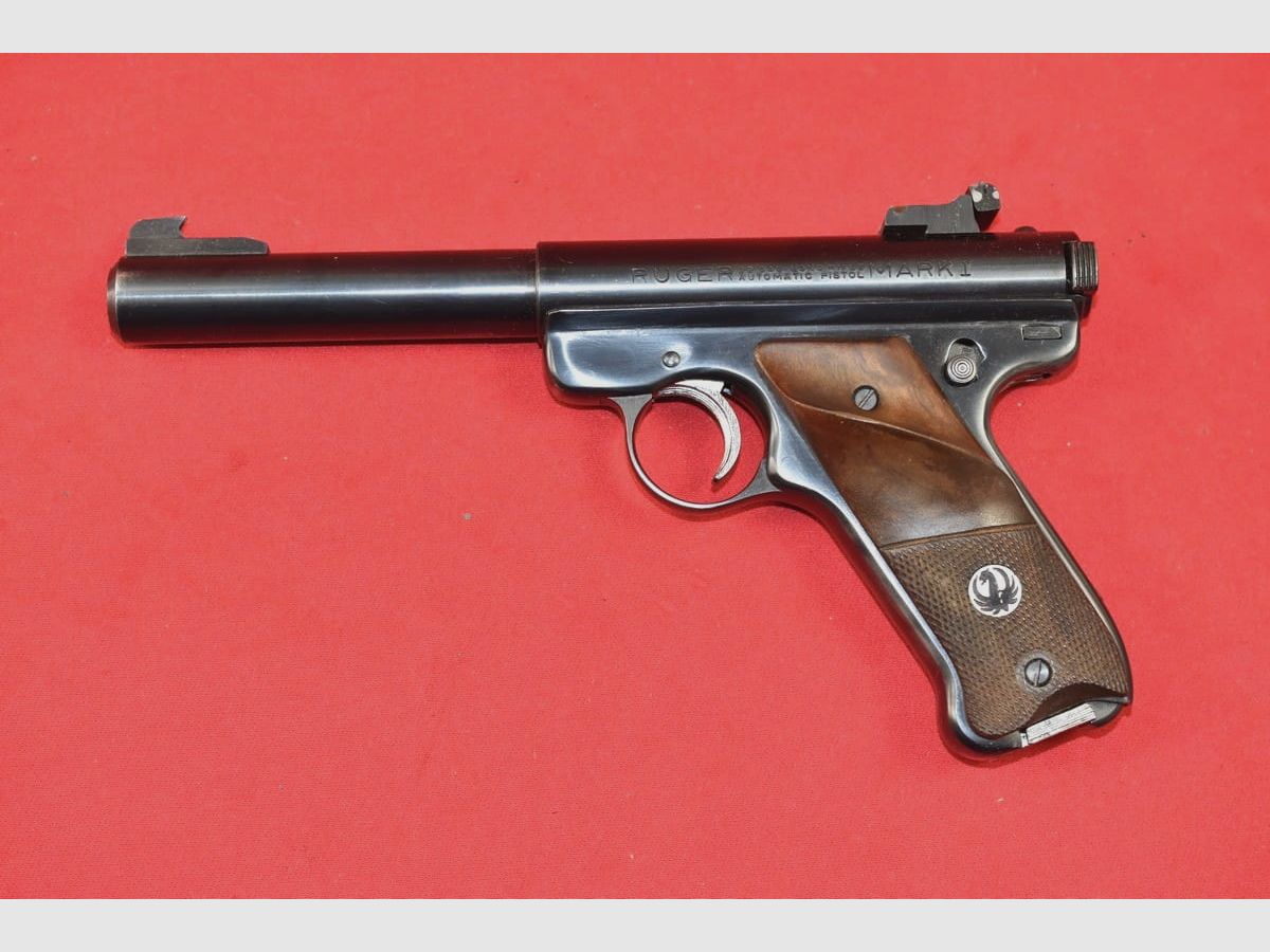 #6836 PISTOLE RUGER MARK I, JAHR 1965, Kal. .22 LR, Bild 1 von 16