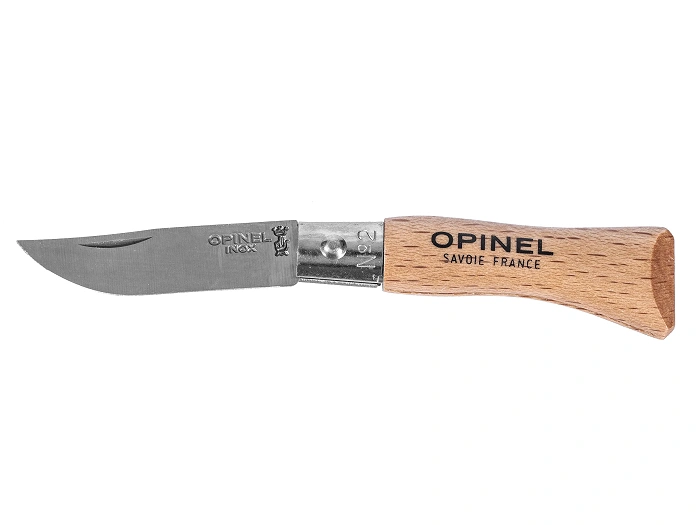Coltello Opinel 02 inox faggio (001070), immagine 1 di 6