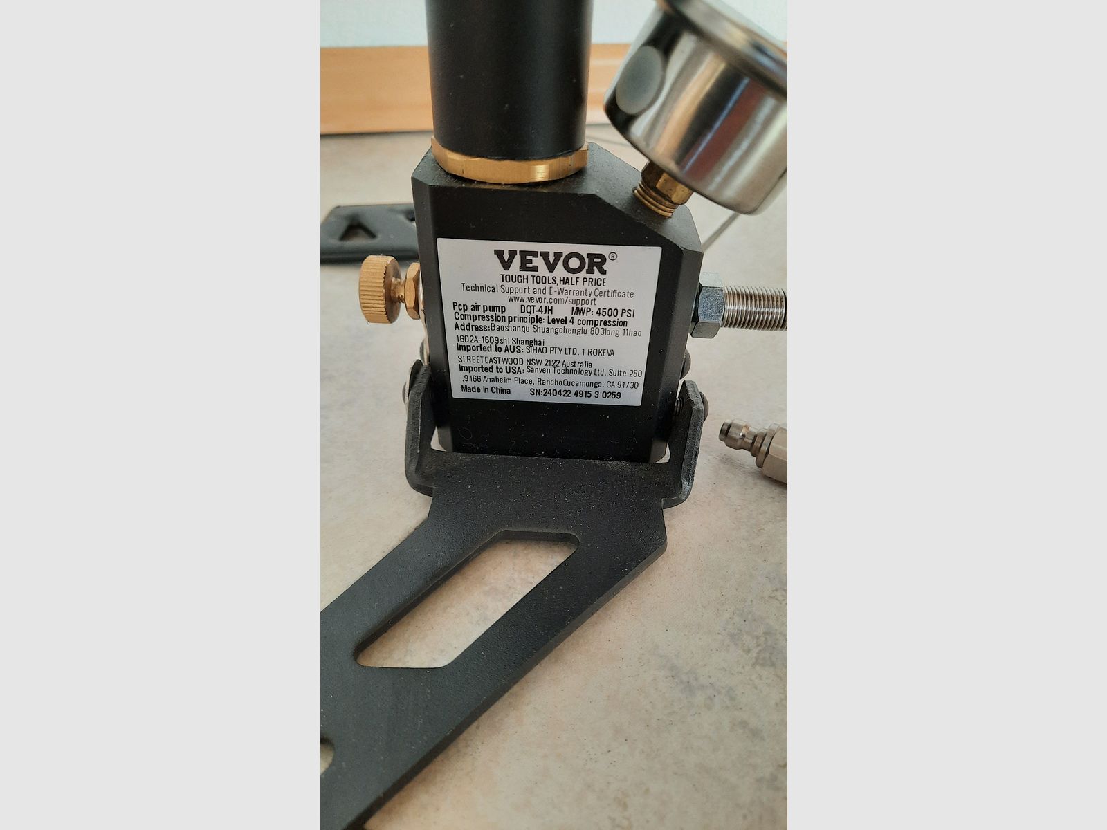 Bomba de mano VEVOR PCP bomba de alta presión Steyr