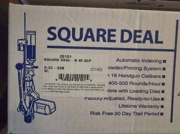 Dillon Square Deal 'B' .45ACP Press