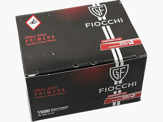 Fiocchi Small Rifle Primers 1500 pieces