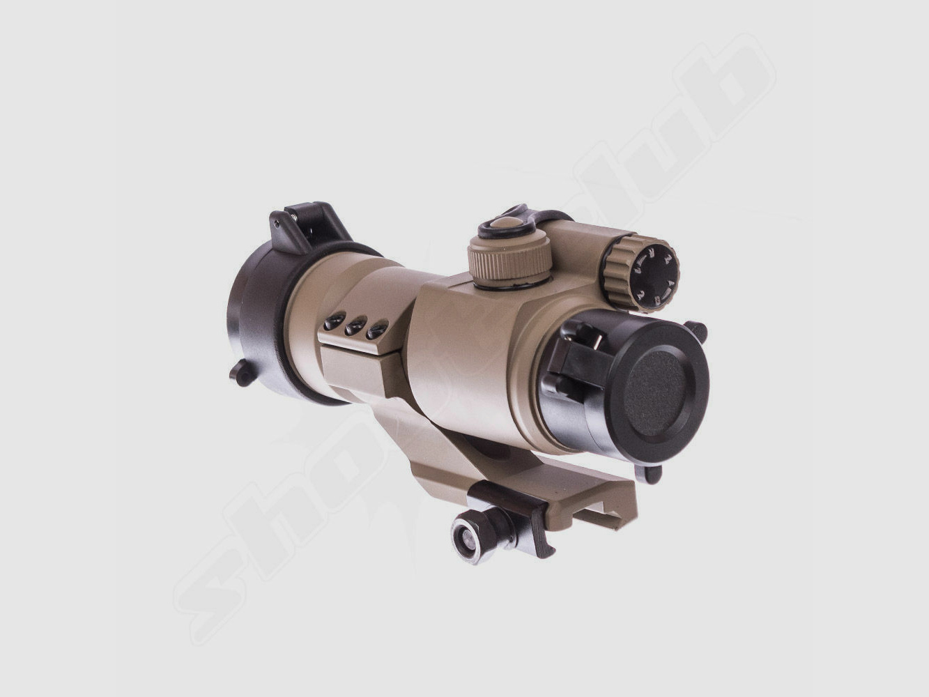 AIM-O AIM-O M2 Airsoft Red Dot inkl. Cantilever Mount tan