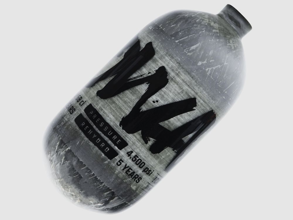 PowAir CARBON Series 11L / 68ci Paintball HP Flasche 300 Bar (einzeln)