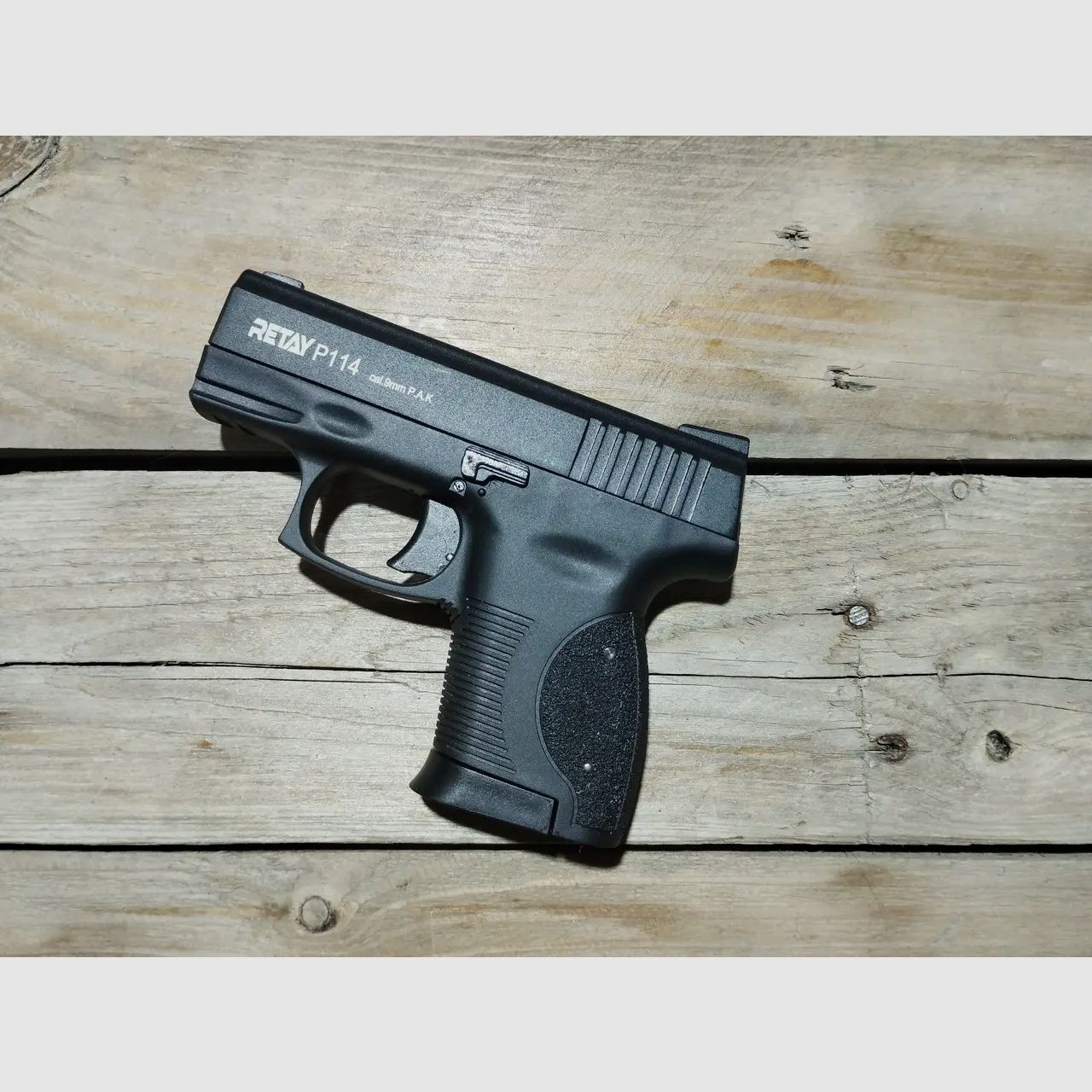 Retay P114 pistola de fogueo 9mm P.A.K. Nueva - Envío a toda la UE