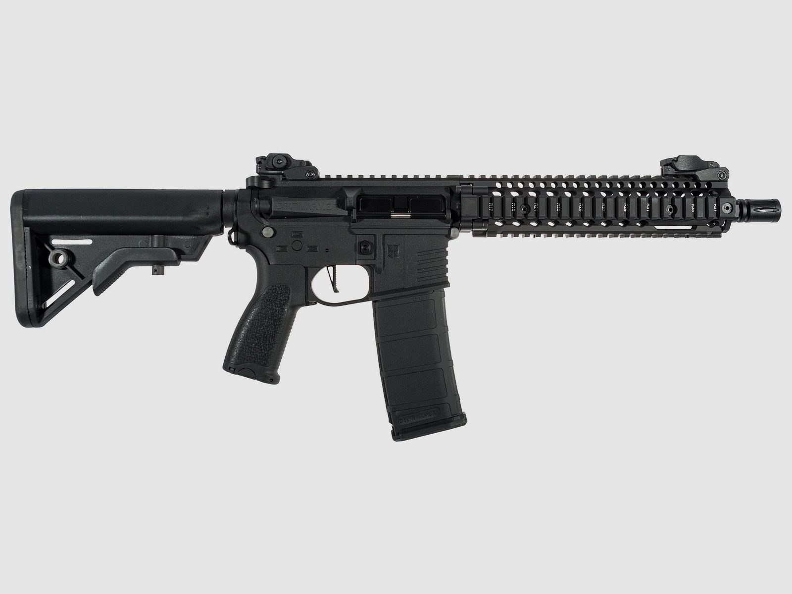 AR15 MK18 ETU NC! - Serie Delta Armory Schwarz S-AEG Airsoft Gewehr Frei ab 18 Jahren