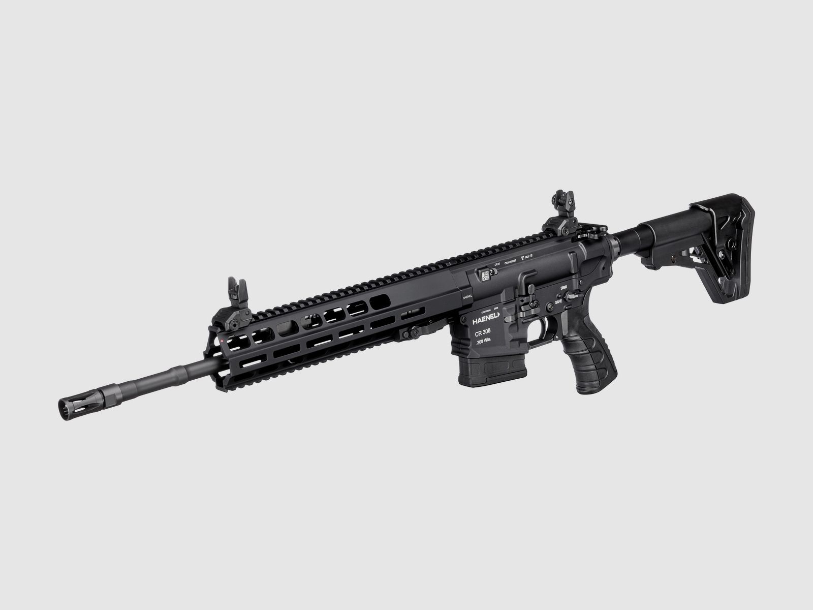 Haenel CR 308 M-LOK handbescherming 16,65", directe trek 2835N, kal. .308 Win.