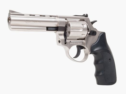 Ekol Viper 4,5 Zoll Schreckschussrevolver in vernickelter Ausführung 9mm R.Knall