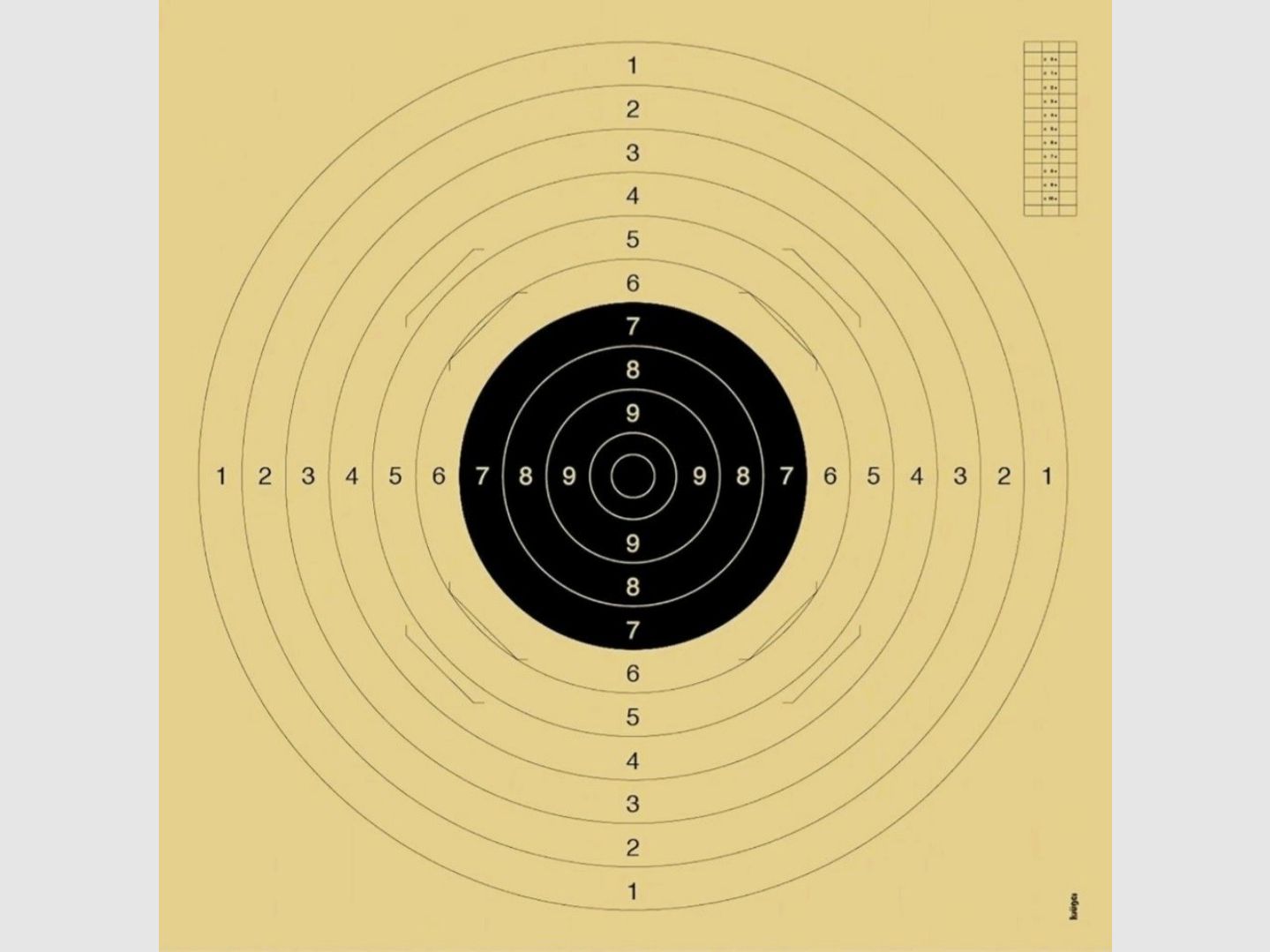 Large targets 55cm ×52cm, image 1 of 3