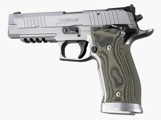 G10 Griff für SIG Sauer P226 SAO X5 / X6 - Piranha GMascus Green