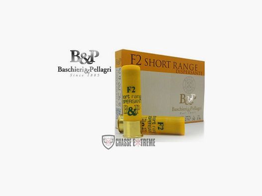 10 Cartridges B&P F2 Short Range 32 g Cal 20/70